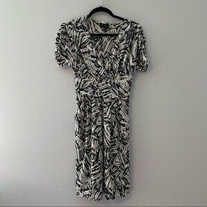 Women’s Max & Cleo black patterned dress